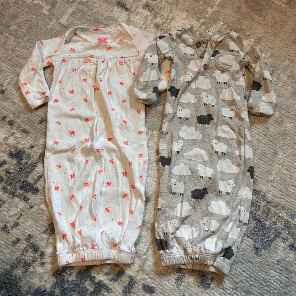 Carters sleep bundle size 0-3 months